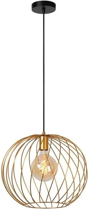 Lucide DANZA Hanglamp Ø 40 cm 1xE27 Mat Goud Messing