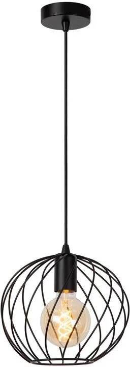 Lucide DANZA Hanglamp Ø 25 cm 1xE27 Zwart