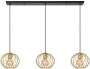 Lucide DANZA Hanglamp 3xE27 Mat Goud Messing - Thumbnail 1