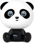 Lucide DODO PANDA Tafellamp Kinderkamer LED Dimb. 1x3W 3 StepDim Zwart - Thumbnail 1