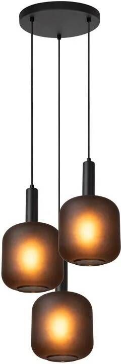 Lucide ELOISE Hanglamp 3xE27 Zwart