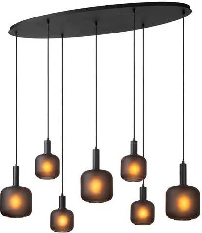 Lucide ELOISE Hanglamp 7xE27 Zwart