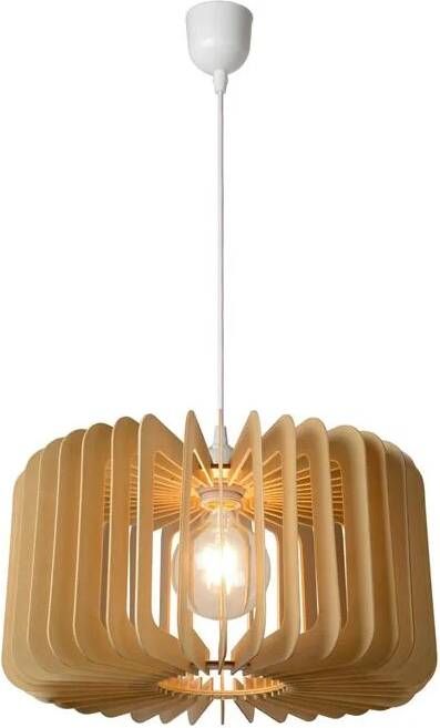 Lucide ETTA Hanglamp Ø 39 cm 1xE27 Licht hout