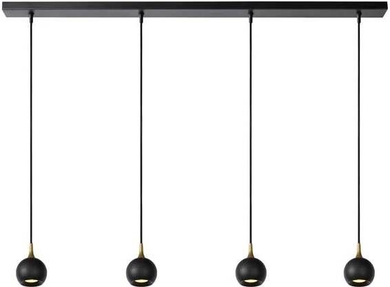 Lucide FAVORI Hanglamp 09434 04 (Kleur: zwart)