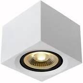 Lucide FEDLER Plafondspot LED Dim to warm GU10 (ES111) 1x12W 2200K 3000K Wit