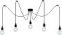 Lucide Hanglamp Fix Multiple Zwart 5xe27 - Thumbnail 1