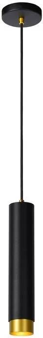 Lucide FLORIS Hanglamp Ø 5 9 cm 1xGU10 Zwart
