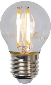 LUCIDE Ledfilamentlamp G45 Dimbaar E27 4w