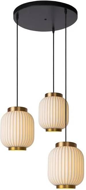 Lucide GOSSE Hanglamp 3xE27 Wit