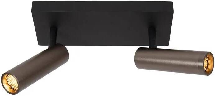 Lucide GRADO Plafondspot 2xGU10 (MR11) Grijs ijzer