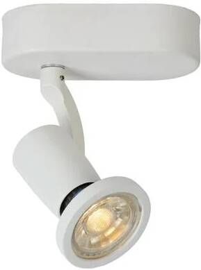 Lucide JASTER-LED Plafondspot LED GU10 1x5W 2700K Wit