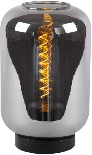 Lucide Tafellamp Joanet Gerookt Glas ⌀22cm E27