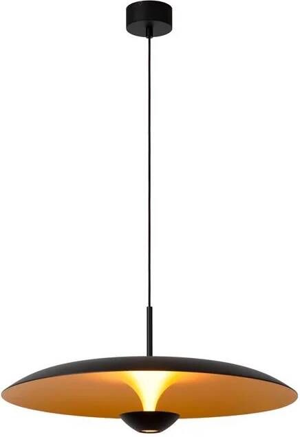 Lucide dimbare LED hanglamp Ø 60 cm zwart