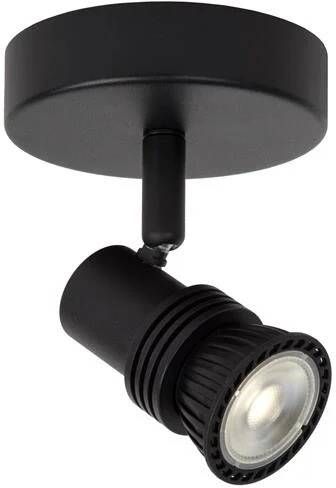 Lucide KIANTI Wandspot Wandlamp Ø 10 cm 1xGU10 Zwart