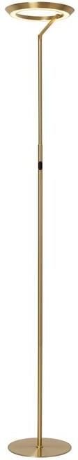 Lucide CELESTE Vloerlamp Ø 28 cm LED Dimb. 1x21W 2700K Mat Goud Mes