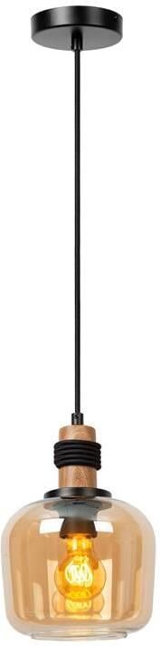 Lucide ILONA Hanglamp Ø18 cm 1xE27 Amber