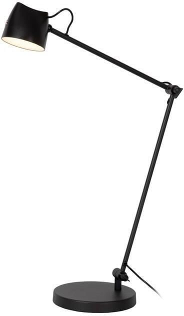 Lucide MILNE Leeslamp LED Dimb. 1x8W 2700K Zwart