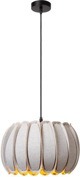 Lucide SPENCER Hanglamp Ø30 cm 1xE27 Grijs