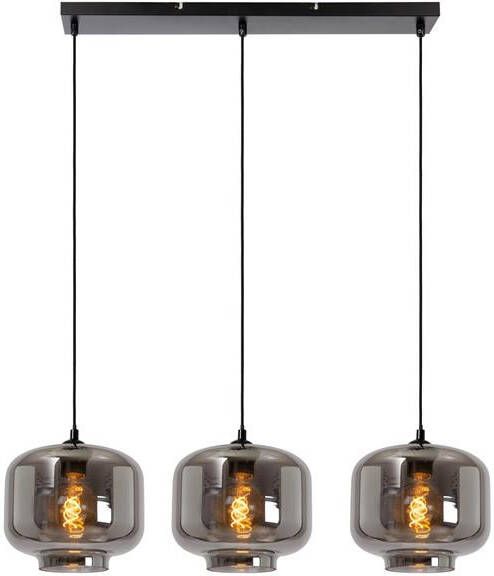 Lucide MEDINE Hanglamp 3xE27 Fumé