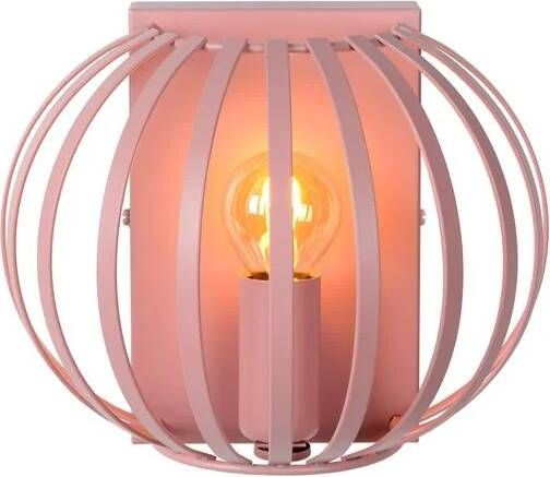 Lucide MERLINA Wandlamp 1xE14 Roze