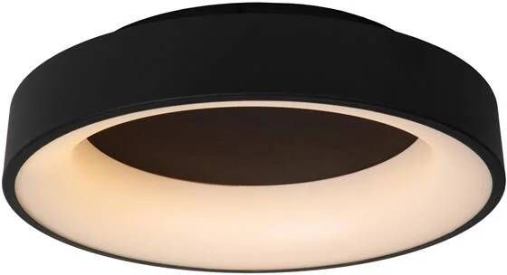 Lucide MIRAGE Plafonnière Ø45 cm LED Dimb. 1x33W 2700K Zwart