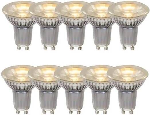 Lucide MR16 * 10 Led lamp 10xGU10 Transparant