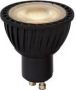 Lucide MR16 Led lamp Ø 5 cm LED Dimb. GU10 1x5W 3000K Zwart - Thumbnail 1