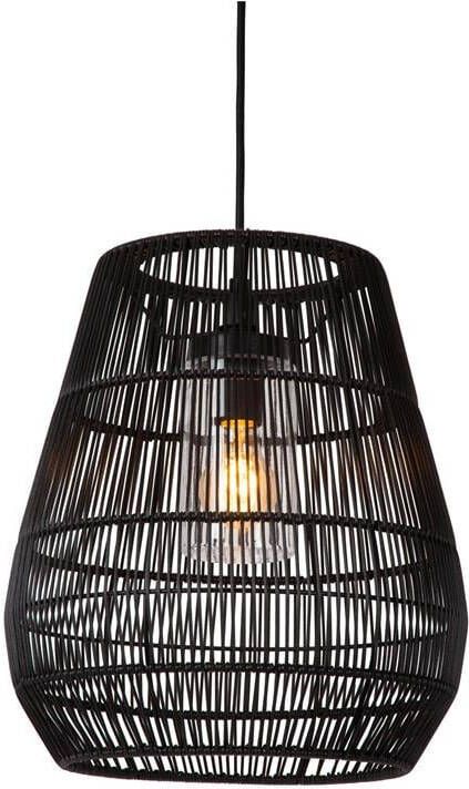 Lucide NERIDA Hanglamp 1xE27 Zwart