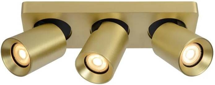 Lucide NIGEL Plafondspot 09929 15 (Kleur: messing)