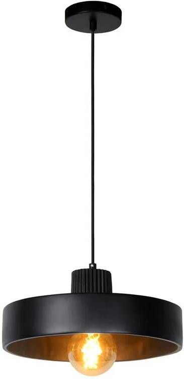 LUCIDE Hanglamp Ophelia Zwart Ø35cm E27