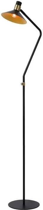 Lucide PEPIJN Vloerlamp 1xE14 Zwart