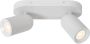 Lucide PUNCH Plafondspot 2xGU10 Wit - Thumbnail 1