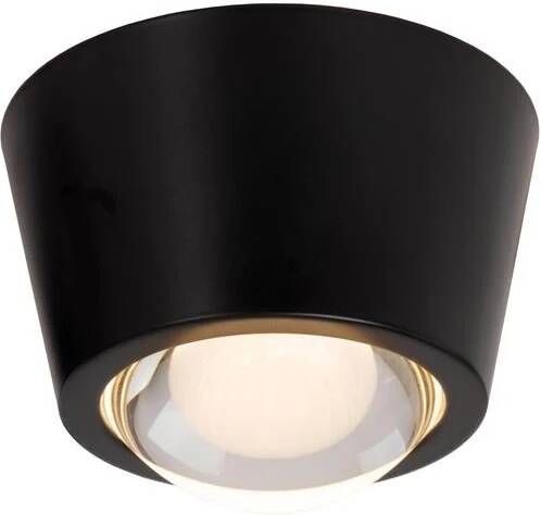 Lucide RIGON Plafonnière Ø 9 cm LED 1x6W 3000K Zwa RIGON
