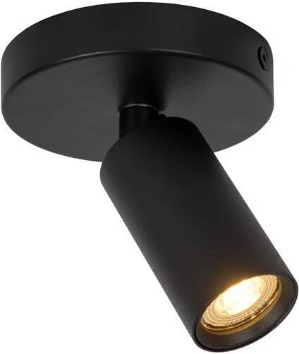 Lucide RITMO Plafondspot Ø 10 cm 1xGU10 (MR11) Zwart