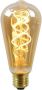 Lucide ST64 Filament lamp Ø 6 4 cm LED Dimb. E27 1x4 9W 2200K Amber - Thumbnail 1
