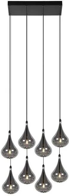 Lucide TEARS Hanglamp LED Dimb. G4 8x1 5W 3000K Zwart