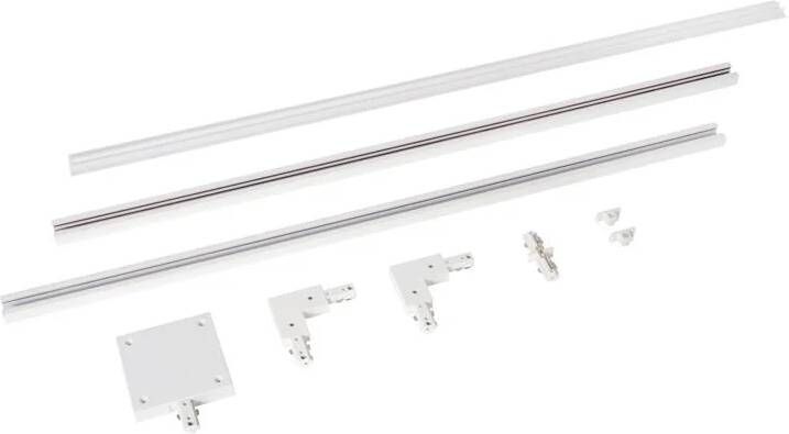 Lucide TRACK Starterset 1-fase Railsysteem Railverlichting 2 meter Wit