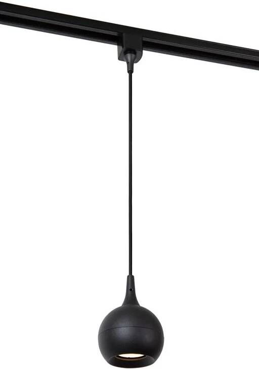 Lucide TRACK FAVORI Hanglamp 1-fase Railsysteem Railverlichting 1xGU10 Zwart (Uitbreiding)