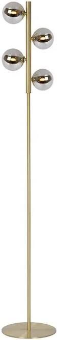 Lucide vloerlamp Tycho mat goud 22x22 5x154 cm Leen Bakker