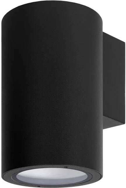 Lucide VOLANTIS Wandspot Wandlamp Binnen Buiten 1xE27 IP54 Zwart 230 V