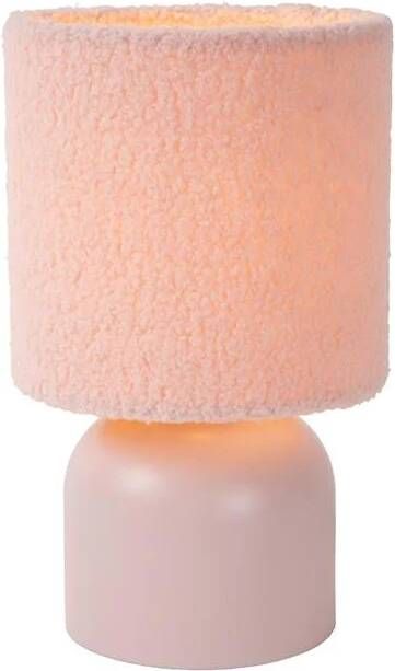 Lucide WOOLLY Tafellamp Ø 16 cm 1xE14 Roze