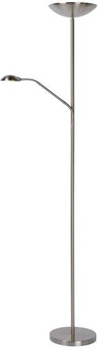 LUCIDE Leeslamp Zenith Mat Chroom Led Dimbaar ⌀25 4cm 20+4w