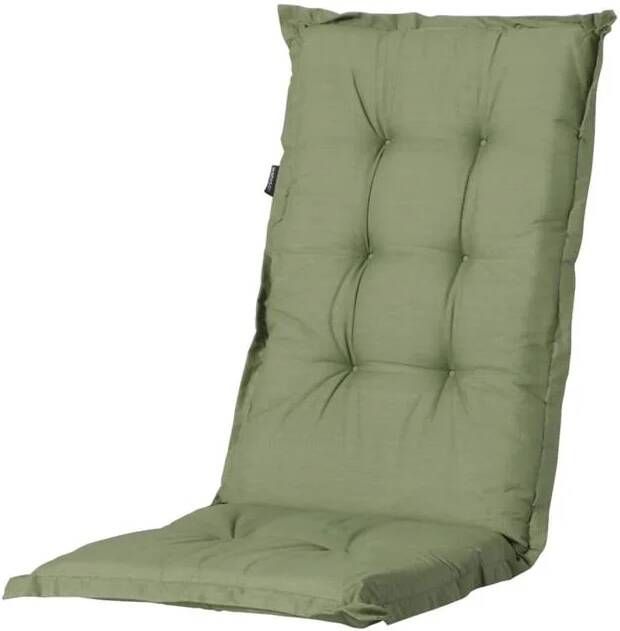 Madison Stoelkussen met hoge rug Basic 123x50 cm groen