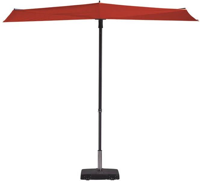 Madison Balkonparasol Sun Wave 300x150 cm steenrood