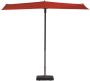 Madison Balkonparasol Sun Wave 300x150 cm steenrood - Thumbnail 1