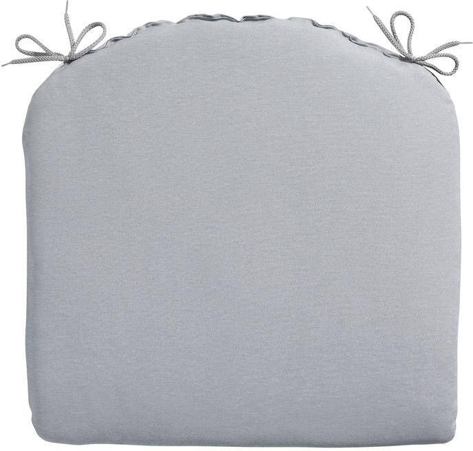 Madison Zitkussen Panama Light Grey 46x48 Grijs
