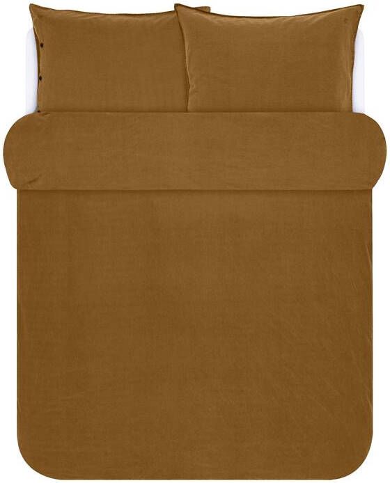 Marc O'Polo Senja Dekbedovertrek Toffee Brown Lits-Jumeaux 240x200 220 cm