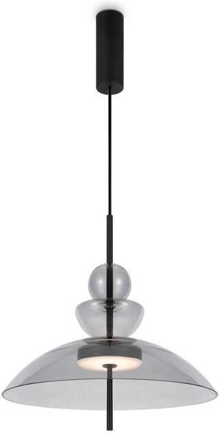 Maytoni Hanglamp Bangkok Zwart Ø40