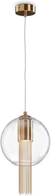 Maytoni Hanglamp Flusso Brons Ø20