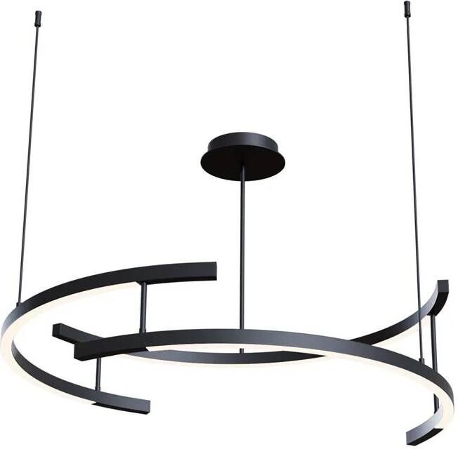 Maytoni Hanglamp Line Zwart Ø83